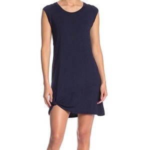 Knotted Cap Sleeve Dress